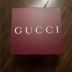 Gucci Gift Box ~ Beautiful Burgundy Color